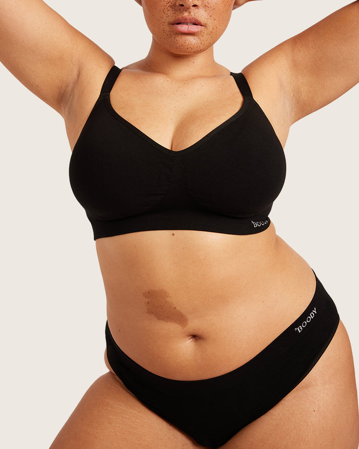 Period & Leak Proof - Classic Bikini - Moderate - Heavy - Black