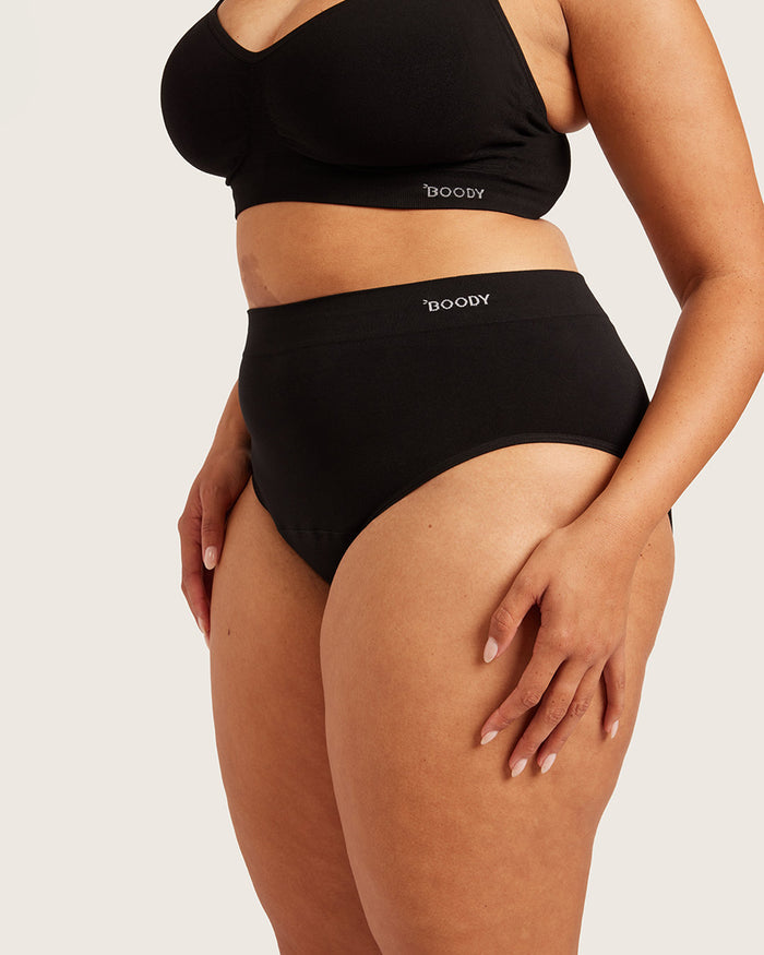 Period & Leak Proof - Full Briefs - Light - Moderate - Black