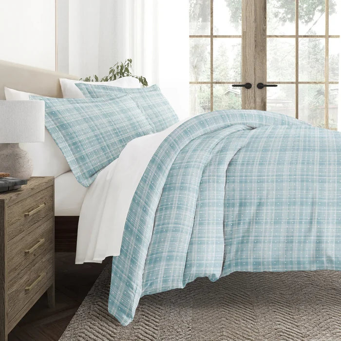 Polka Dot Patterned Duvet Cover Set