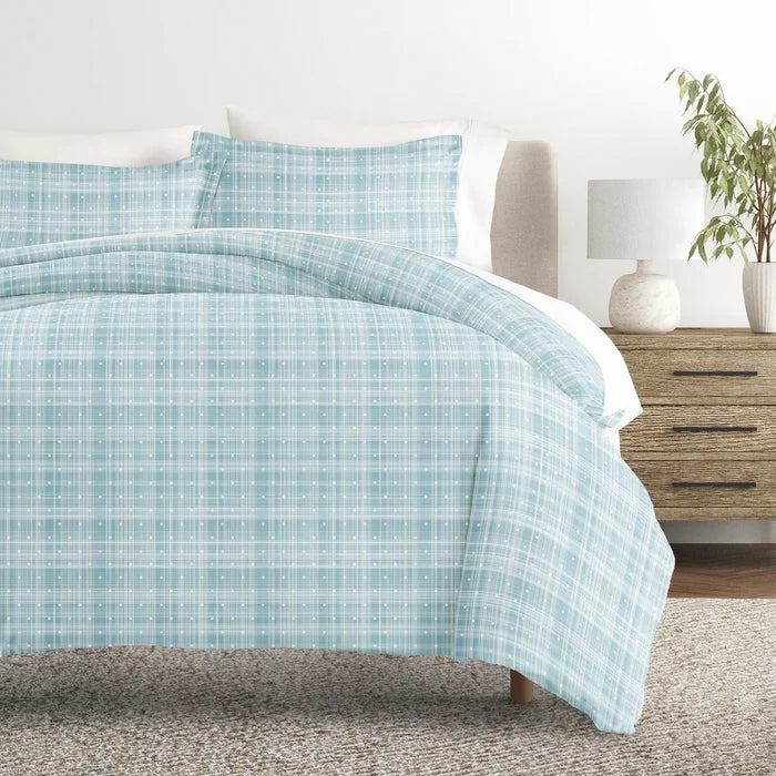 Polka Dot Patterned Duvet Cover Set