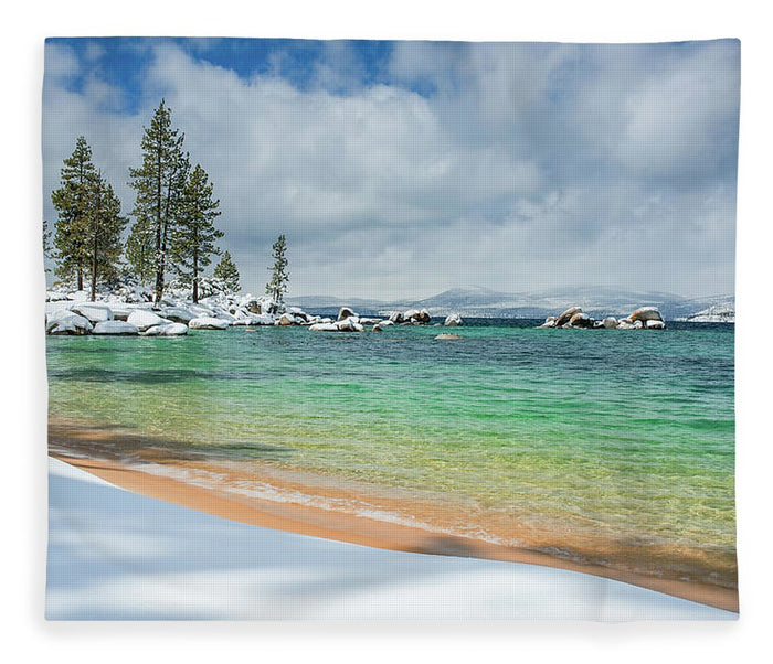 Pristine Shores By Brad Scott - Blanket