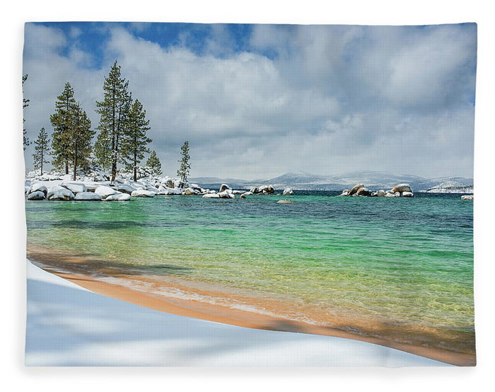 Pristine Shores By Brad Scott - Blanket