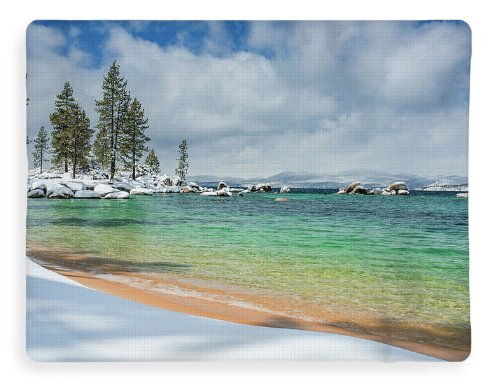 Pristine Shores By Brad Scott - Blanket