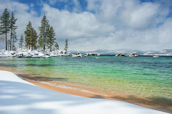 Pristine Shores By Brad Scott - Metal Print