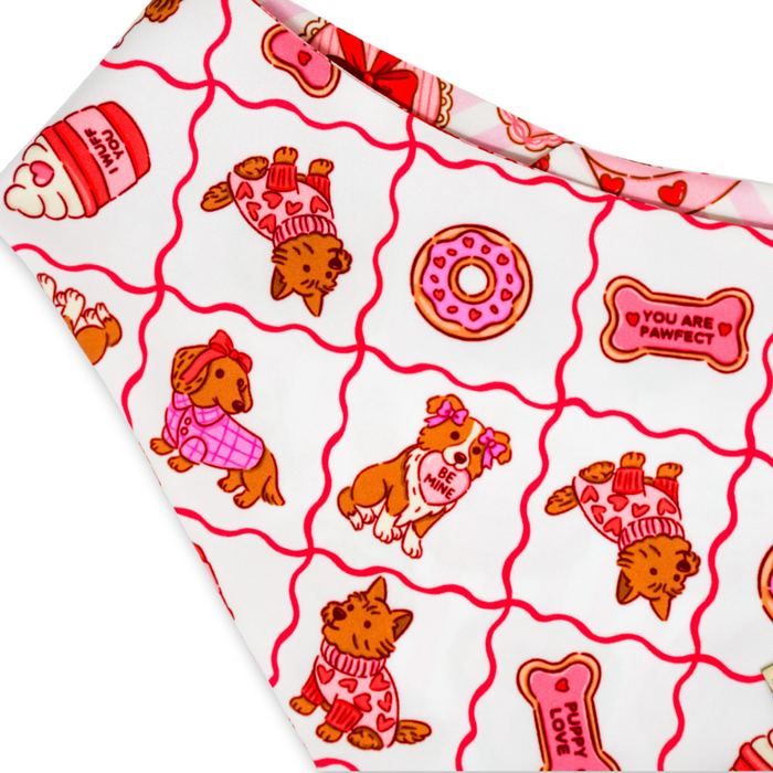 Pupcakes and Kisses (November Monthly Mystery) - Bandana