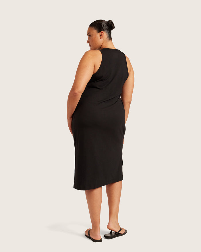 Racerback Dress - Black