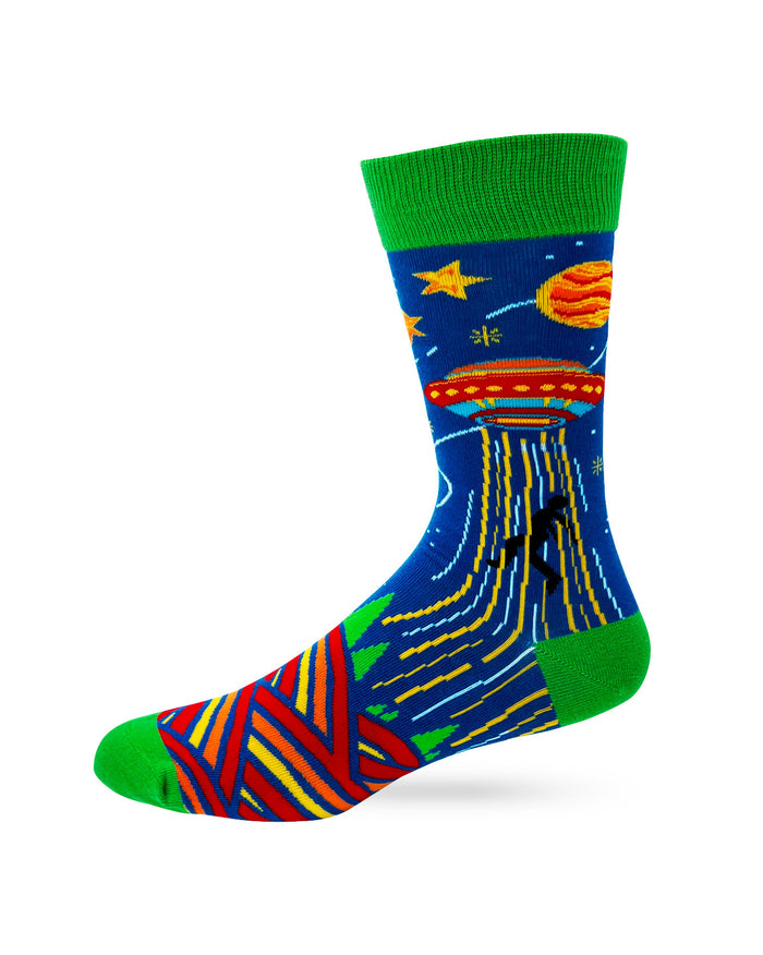 Alien Men's Novelty Crew Socks