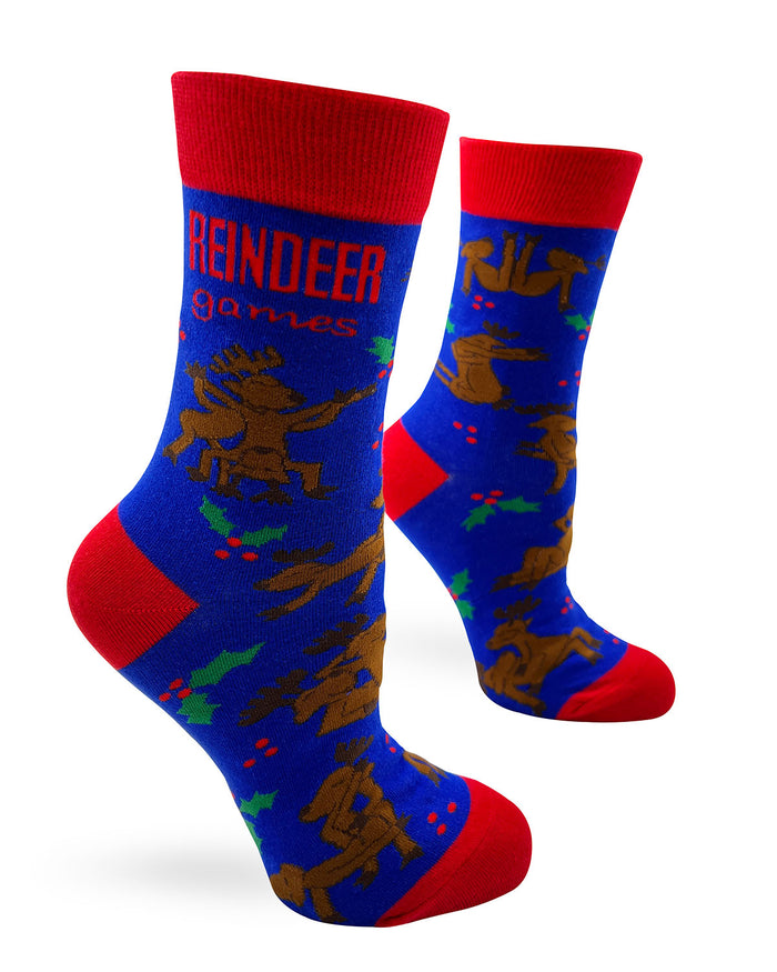 Reindeer Games Women's Crew Socks