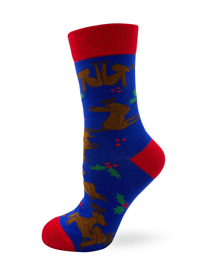Reindeer Women's Crew Socks