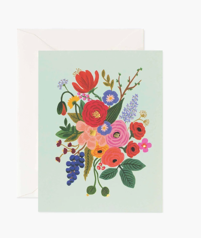 Rifle Paper Co. Garden Party Mint Greeting Card