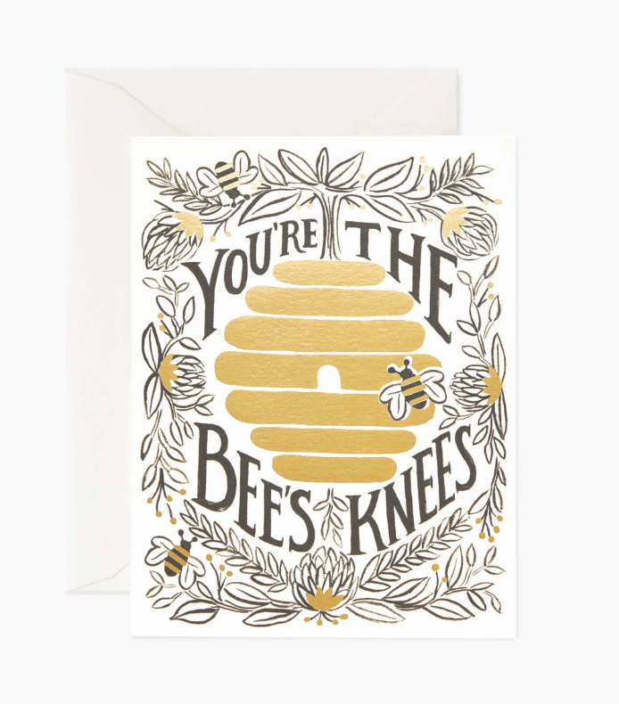 Rifle Paper Co. You're the Bee's Knees Greeting Card