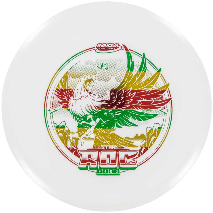INNOVA DISC GOLF CANADA	Roc	Midrange	Firm grip	High durability	Stable flight path		Resistant to scratches	Ideal for advanced players overstable