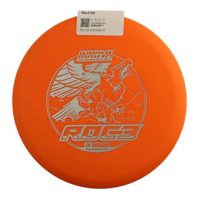 NNOVA DISC GOLF CANADA	Roc3
Midrange	Firm grip	good durability	Stable flight path		Resistant to scratches	Ideal for advanced players overstable  moderate glide
forehand shots