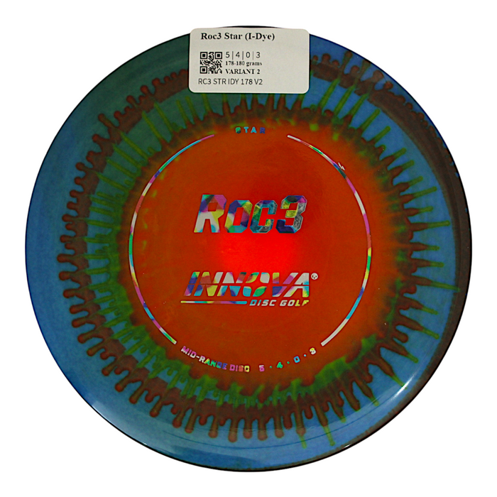 Innova Disc Golf Canada Star I-Dye Roc3 Mid-Range Driver