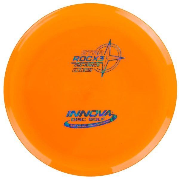 NNOVA DISC GOLF CANADA star RocX3
Midrange	Firm grip	great durability	Stable flight path		Resistant to scratches	Ideal for advanced players overstable  moderate glide
forehand shots no turn