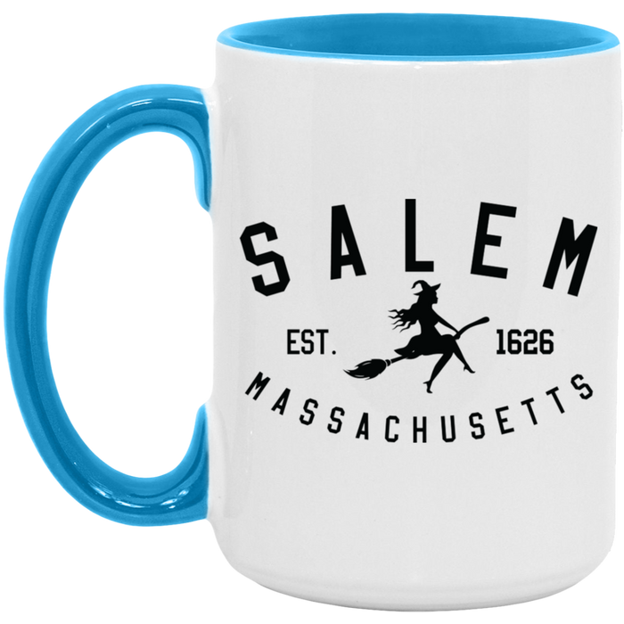 Salem Massachusetts 1626 ceramic coffee mug, product photo 3