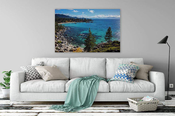 Sand Harbor Lookout By Brad Scott - Canvas Print-Lake Tahoe Prints
