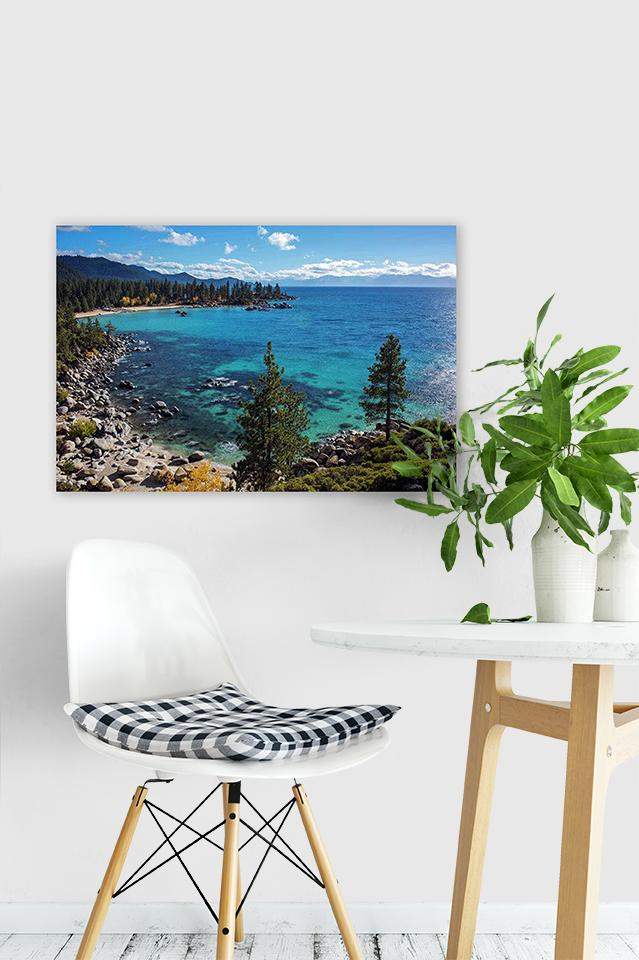 Sand Harbor Lookout By Brad Scott - Canvas Print-Lake Tahoe Prints