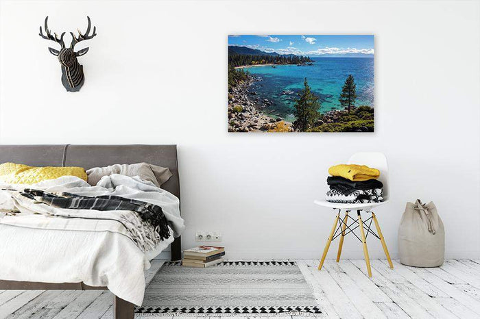 Sand Harbor Lookout By Brad Scott - Canvas Print-Lake Tahoe Prints