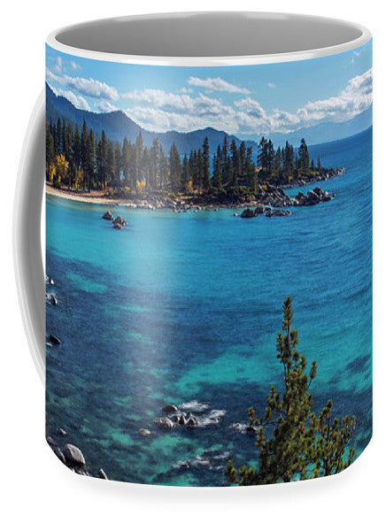 Sand Harbor Lookout By Brad Scott  - Mug