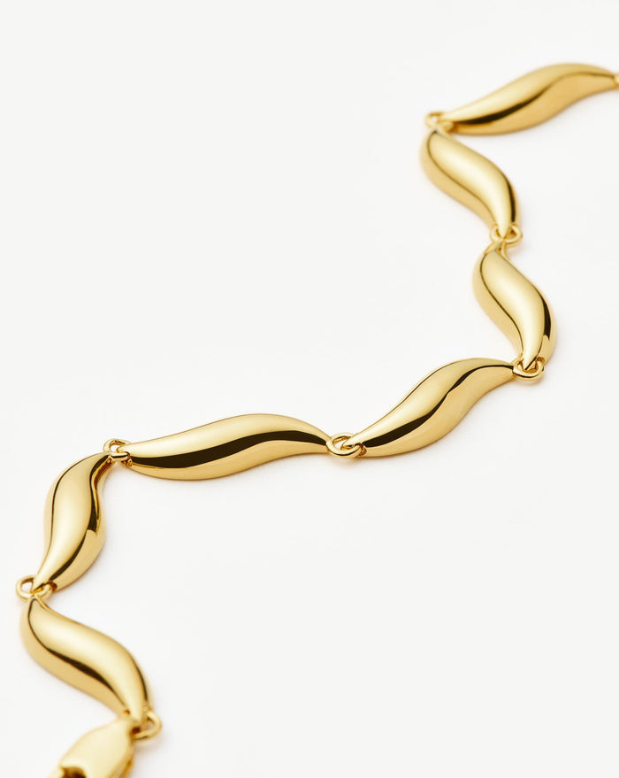Savi Signature Link Chain Bracelet | 18k Gold Plated Bracelets Missoma