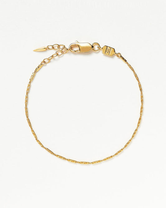 Savi Textured Link Chain Bracelet Bracelets Missoma