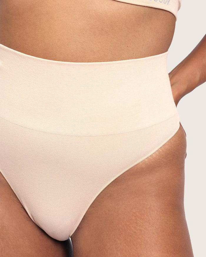 Shaper High Waist G-String - Shell