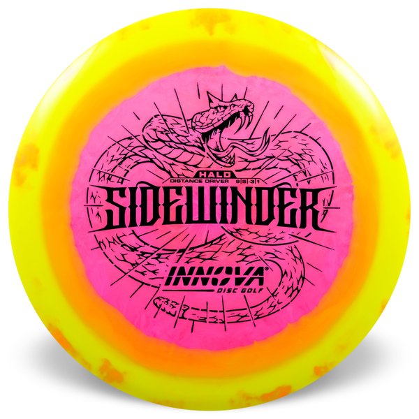 INNOVA DISC GOLF CANADA
Sidewinder  Superior grip	Great durability	Consistent understable flight path	Suitable for all skill levels	Good for distance and control	Versatile for different shots great glide