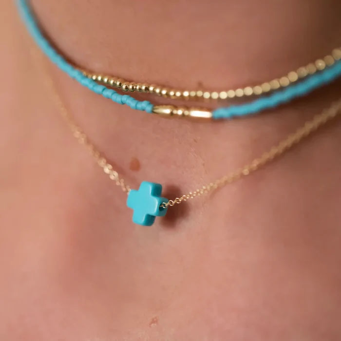 Signature Cross Necklace - Molly + Kate