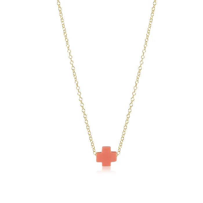 Signature Cross Necklace - Molly + Kate