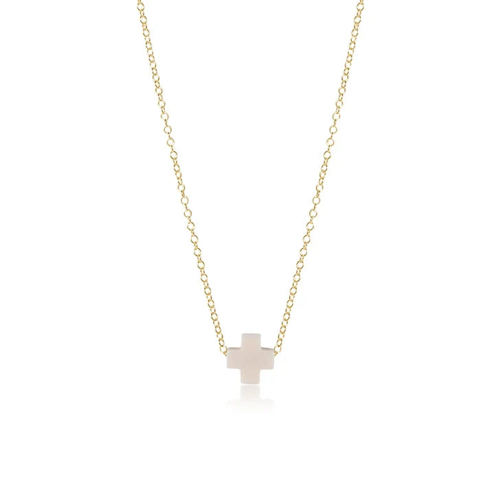 Signature Cross Necklace - Molly + Kate