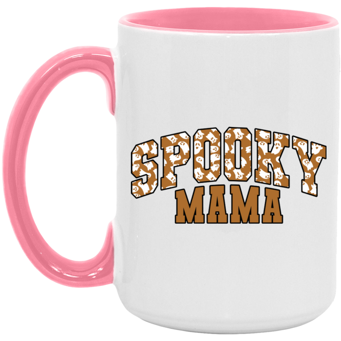 Spooky Mama ceramic coffee mug, product photo 5