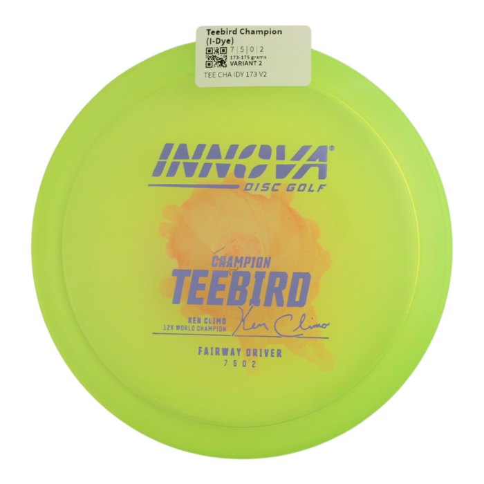 Innova Disc Golf Canada Champion I-Dye Teebird Fairway Driver