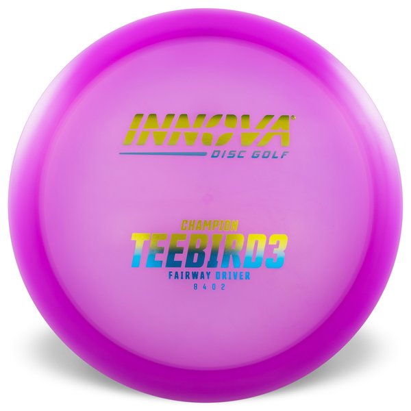 Innova Disc Golf Canada Champion Teebird3 INNOVA DISC GOLF CANADA	Teebird3	Fairway Driver	Flexible	Premium feel	Weather Resistant	High Speed	Good Glide	Good for Windy Conditions No turn flexible grip Great durability