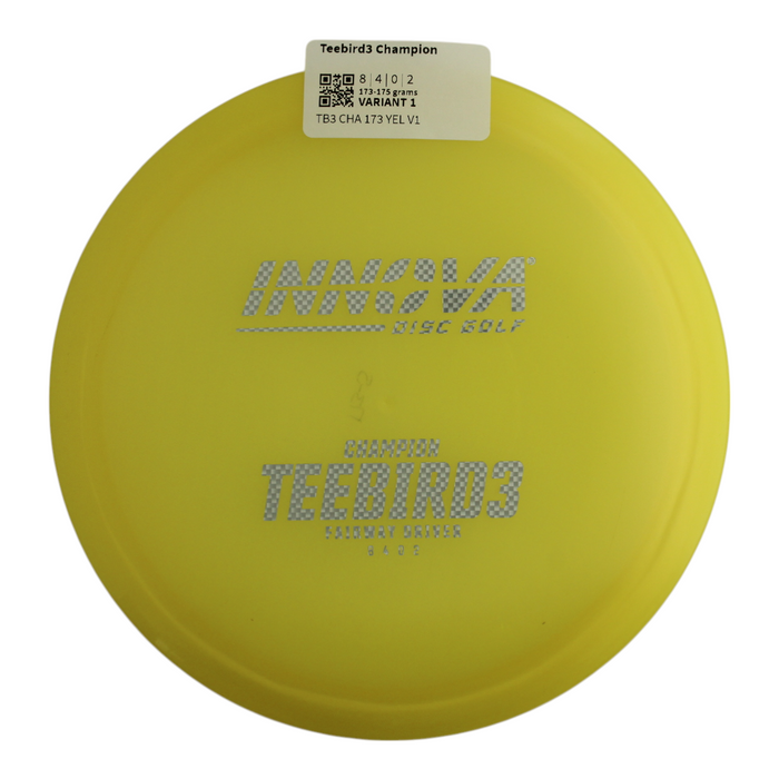 Innova Disc Golf Canada Champion Teebird3 INNOVA DISC GOLF CANADA	Teebird3	Fairway Driver	Flexible	Premium feel	Weather Resistant	High Speed	Good Glide	Good for Windy Conditions No turn flexible grip Great durability