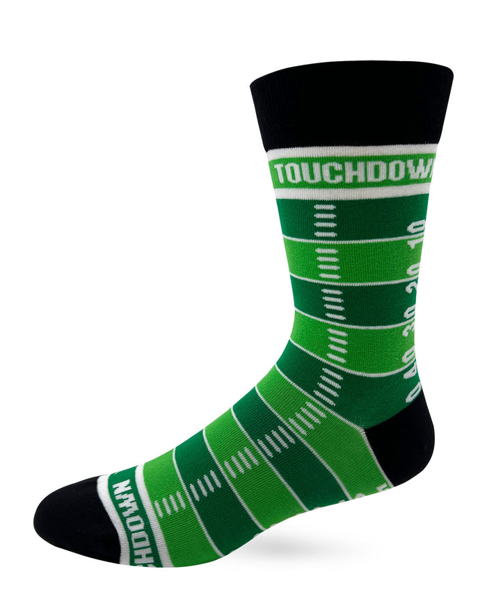 Touchdown Men's Novelty Crew Socks Touchdown