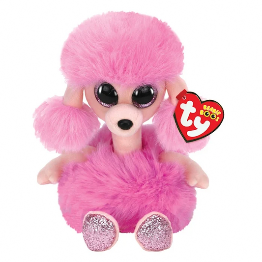 Ty Beanie Boos 8 Inch Camilla the Pink Poodle Plush Toy