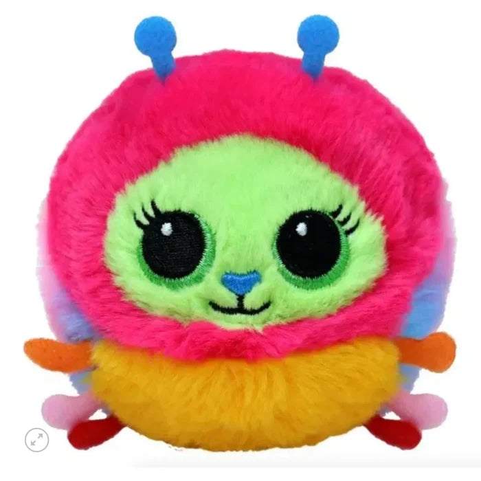 Ty Beanie Bouncers 4 Inch Crystal the Caterpillar Plush Toy