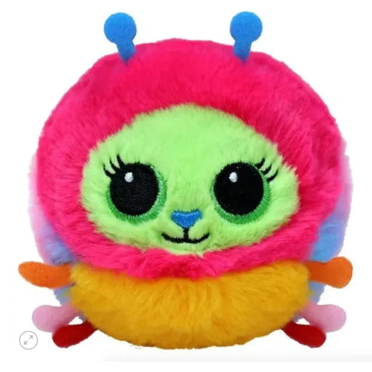 Ty Beanie Bouncers 4 Inch Crystal the Caterpillar Plush Toy
