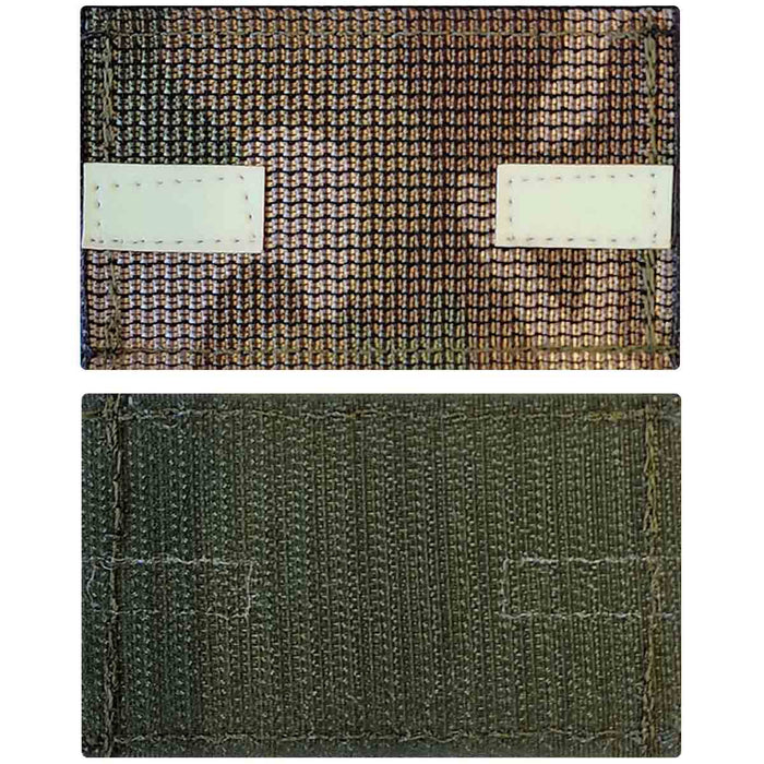 velcro backing of ukom virtus helmet mtp ranger eyes v3