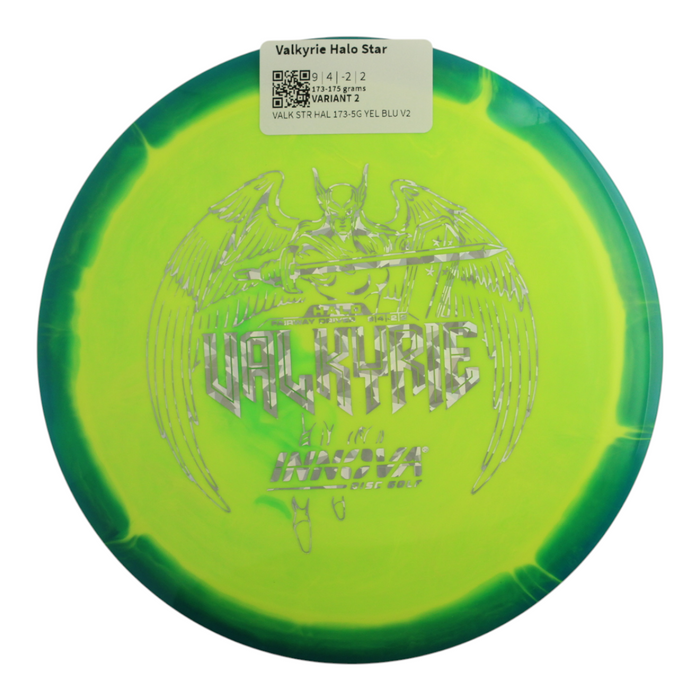 Innova Disc Golf Canada Halo Star Valkyrie Distance Driver  Valkyrie Distance Driver Grippy feel	Great durability	Flexible in cooler conditions	Great for distance and control	Maintains stability over time	Comfortable for grip Straight shots