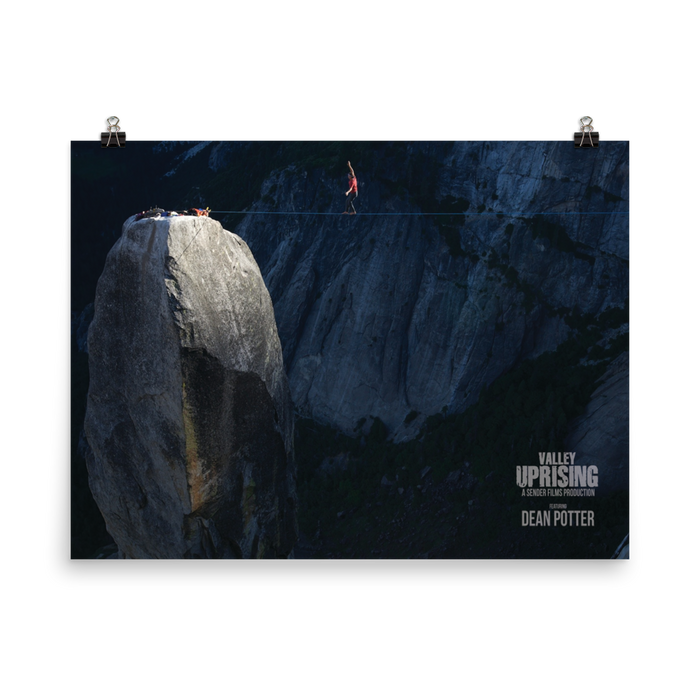 Valley Uprising Poster - Dean Potter