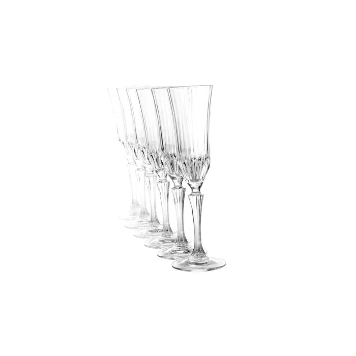 Verre à champagne Rcr Adagio 6 pièces, 180 ml