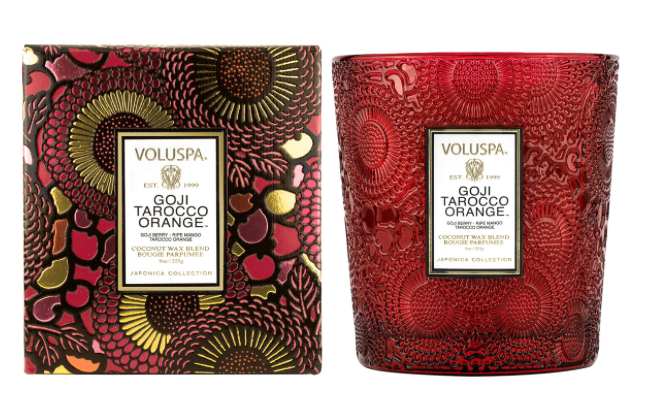 Voluspa Goji Tarocco Classic Boxed Candle