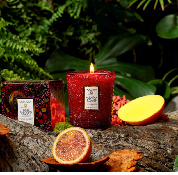 Voluspa Goji Tarocco Classic Boxed Candle