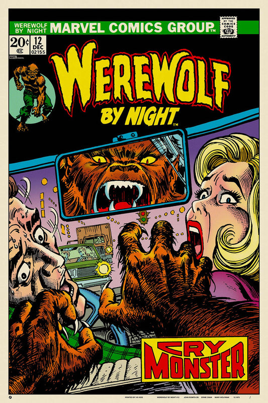 Werewolf by Night #12 Poster