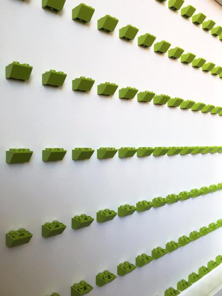 105 Lego Minifigures white frame display - Lego Minifigures Frame Display - 7
