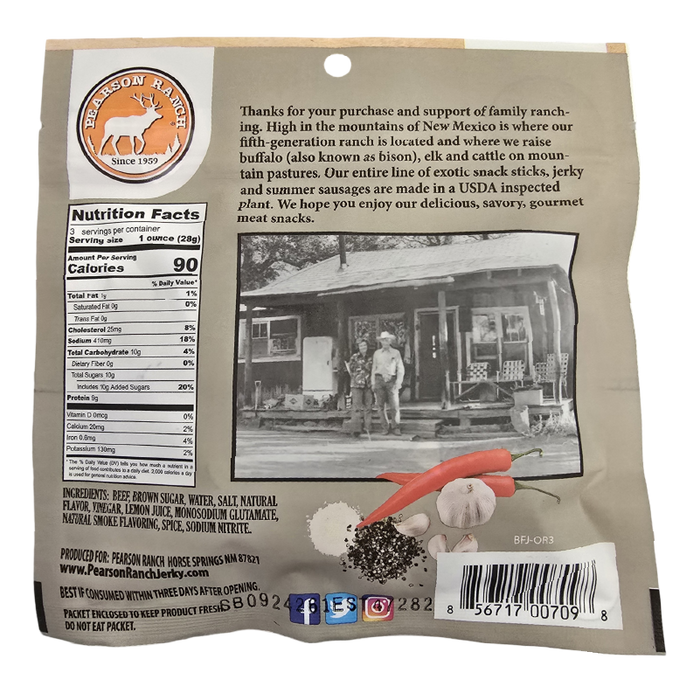 Wholesale Cowboy Original Beef Jerky 3oz - (order in EACH quantities)