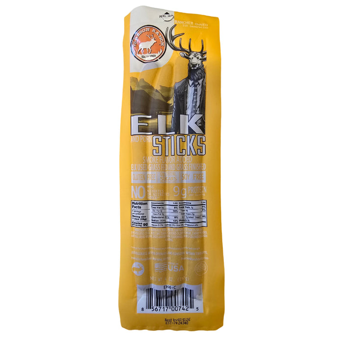 Wholesale Elk Hickory Smoked Snack Sticks - 6 count multi-pack caddy