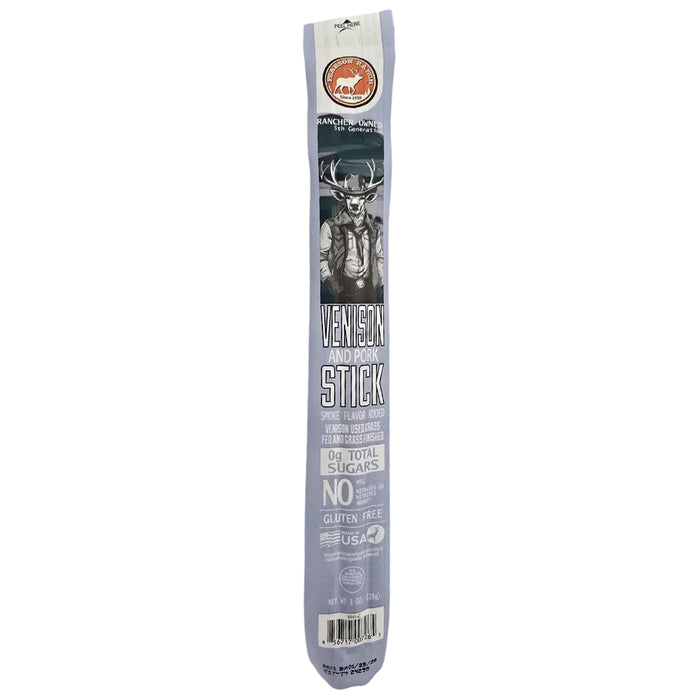 Wholesale Venison Hickory Snack Stick - 24 count caddy